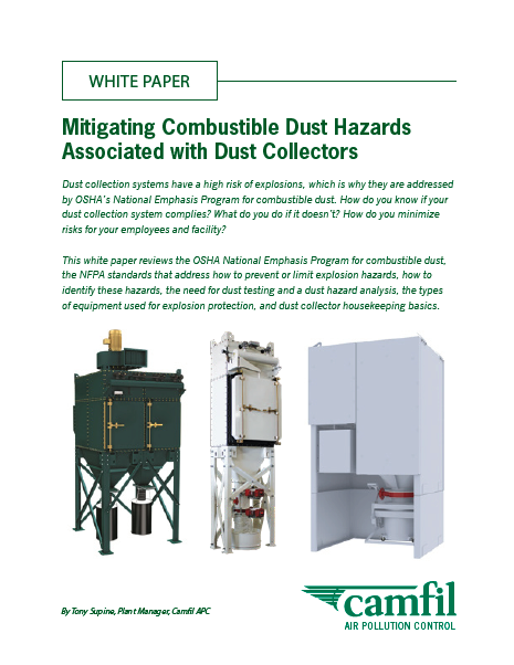 Mitigating Combustible Dust WP cover Mitigating Combustible Dust WP cover